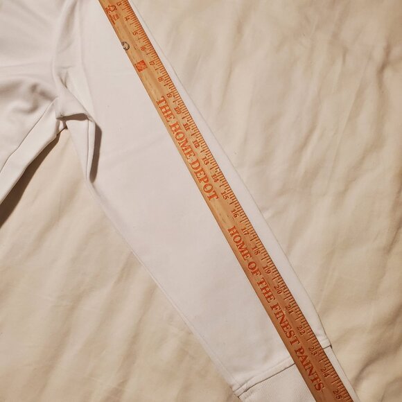 Express White Full Zip Track Jacket Mens Large - Picture 10 of 10